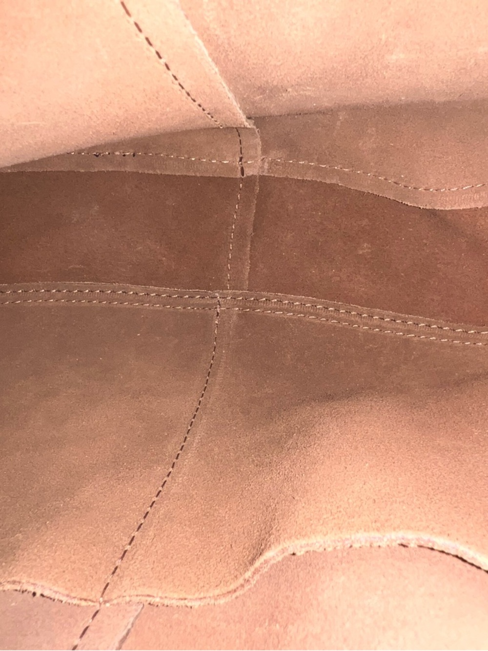 Portland Leather Suede Hobo Bag in Jackson brown - Picture 5 of 6